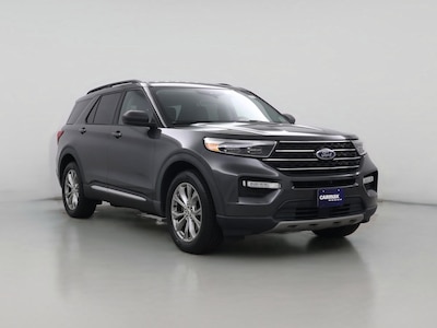 Gray 2020 Ford Explorer XLT