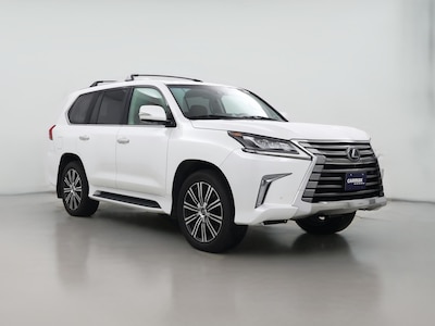 White 2018 Lexus LX 570