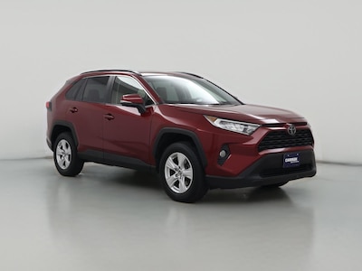 Red 2019 Toyota RAV4 XLE