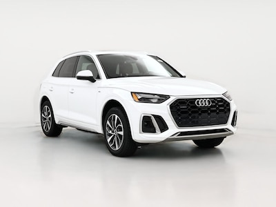 White 2022 Audi Q5 S-Line Premium Plus