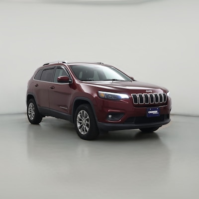 Red 2019 Jeep Cherokee Latitude Plus