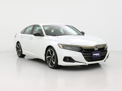 White 2022 Honda Accord Sport SE