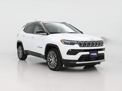 White 2022 Jeep Compass Limited