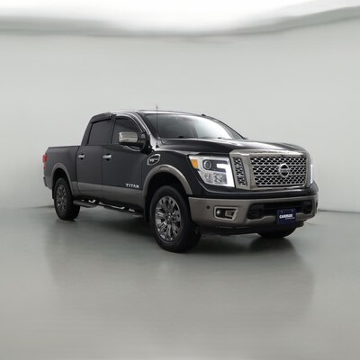Black 2017 Nissan Titan Platinum Reserve