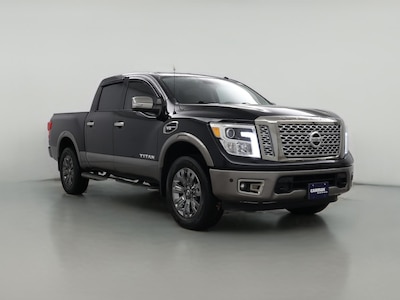 Black 2017 Nissan Titan Platinum Reserve