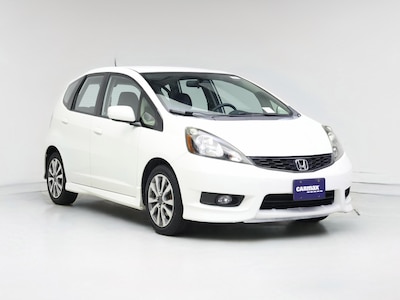 White 2013 Honda Fit Sport