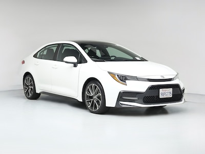 White 2022 Toyota Corolla SE