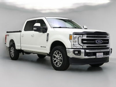White 2021 Ford F250 Lariat