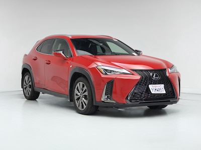 Red 2019 Lexus UX 200 F-Sport
