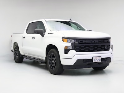 White 2024 Chevrolet Silverado 1500 Custom