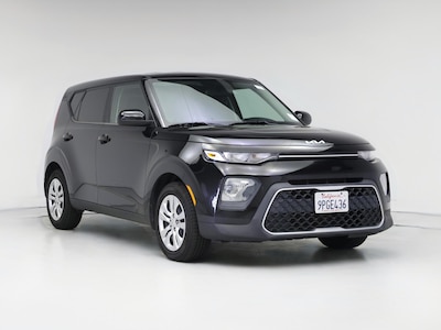 Black 2022 Kia Soul LX