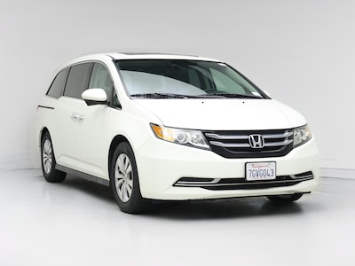White 2015 Honda Odyssey EX-L
