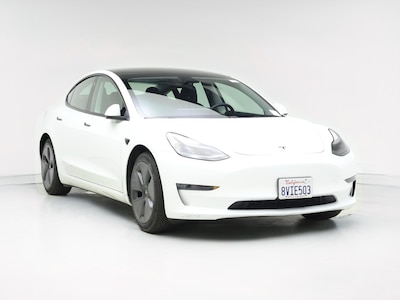 White 2021 Tesla Model 3 Standard Range Plus