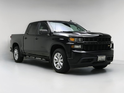 Black 2022 Chevrolet Silverado 1500 LTD Custom