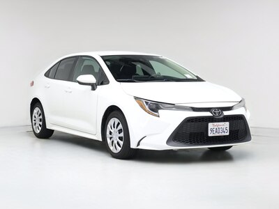 White 2020 Toyota Corolla LE