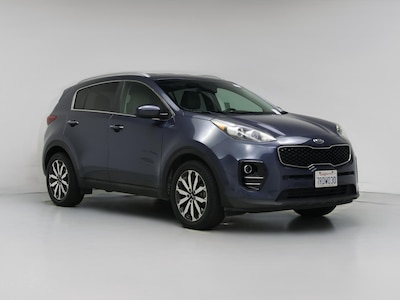 Blue 2017 Kia Sportage EX