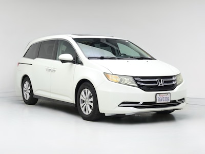 White 2015 Honda Odyssey EX-L