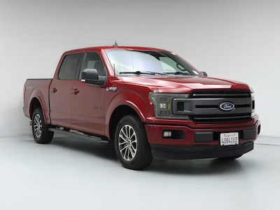 Red 2019 Ford F150 XLT