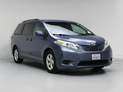 Blue 2015 Toyota Sienna LE