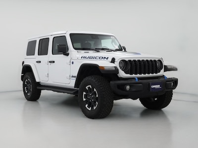 White 2024 Jeep Wrangler 4XE PHEV Rubicon X
