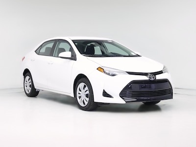 White 2018 Toyota Corolla LE