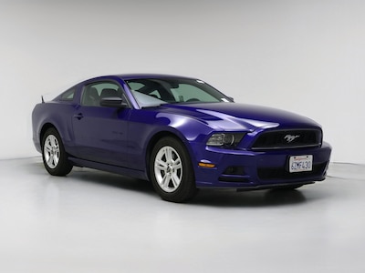 Blue 2013 Ford Mustang