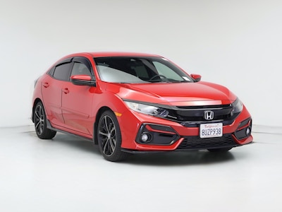 Red 2021 Honda Civic Sport
