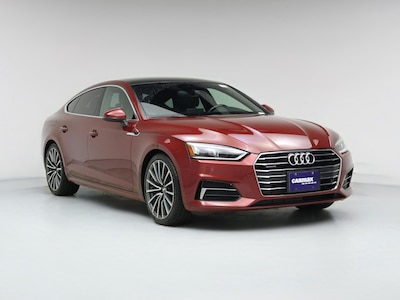 Red 2018 Audi A5 Premium Plus