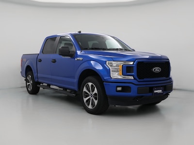 Blue 2020 Ford F150 XL