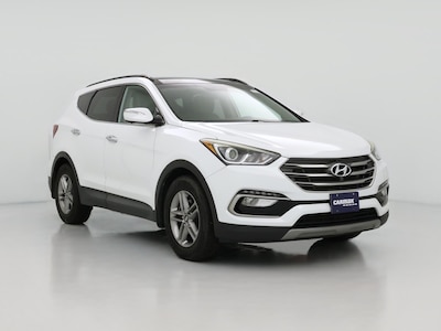 White 2017 Hyundai Santa Fe Sport