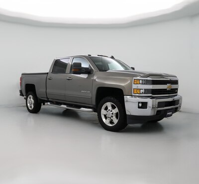Tan 2017 Chevrolet Silverado 2500 LT