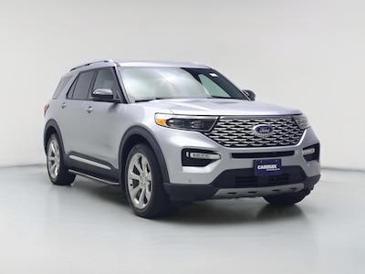 Silver 2020 Ford Explorer Platinum