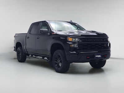 Black 2022 Chevrolet Silverado 1500 Custom Trail Boss