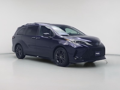 Blue 2022 Toyota Sienna Hybrid XSE
