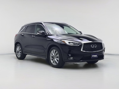 Black 2021 Infiniti QX50 Luxe