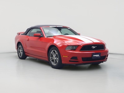 Red 2014 Ford Mustang Premium