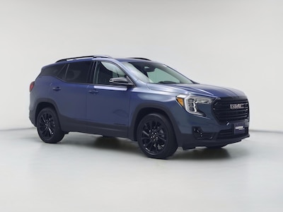 Blue 2024 GMC Terrain SLT