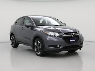 Gray 2018 Honda HR-V EX