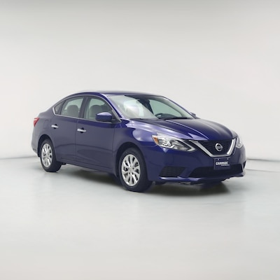 Blue 2017 Nissan Sentra SV