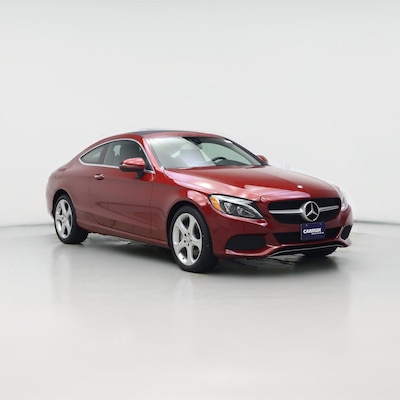 Red 2017 Mercedes-Benz C300