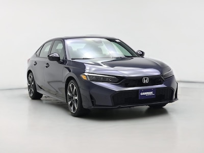 Black 2025 Honda Civic Hybrid Sport Touring
