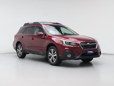 Red 2018 Subaru Outback 3.6R Limited