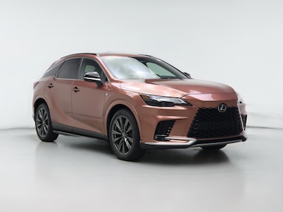 Orange 2024 Lexus RX 350 F-SPORT Handling