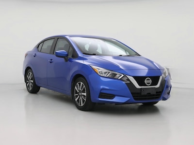 Blue 2022 Nissan Versa SV