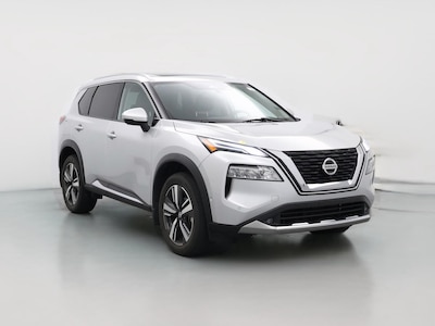 Silver 2021 Nissan Rogue Platinum