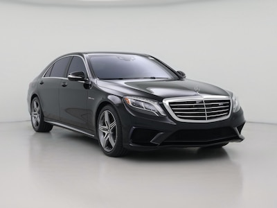 Black 2015 Mercedes-Benz S63 AMG