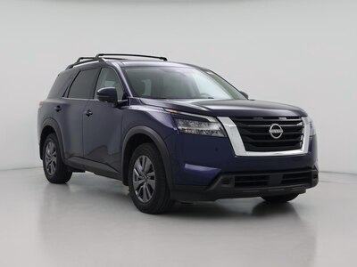 Blue 2024 Nissan Pathfinder SV