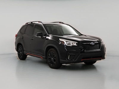 Black 2020 Subaru Forester Sport