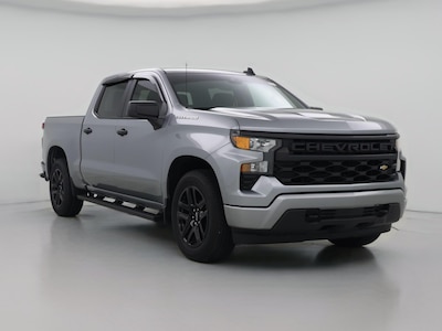 Gray 2024 Chevrolet Silverado 1500 Custom
