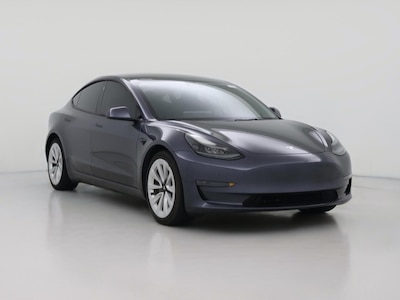 Gray 2022 Tesla Model 3